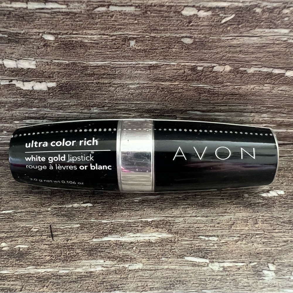 Avon ultra rich color white gold lipstick Glitzy
A-301 bronze tan‎ new sealed